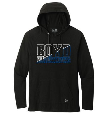 Boyd Blackhawks - Diagonal - Tri Blend Hoodie