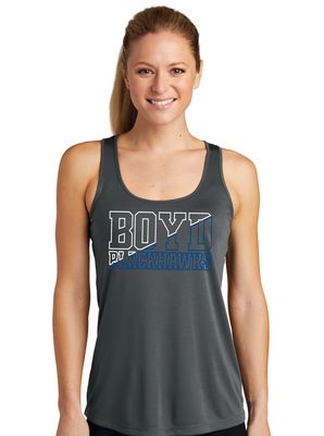 Boyd Blackhawks - Diagonal - Dri-Fit Racerback Tank