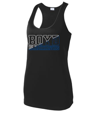 Boyd Blackhawks - Diagonal - Dri-Fit Racerback Tank