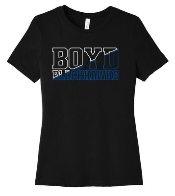 Boyd Blackhawks - Diagonal - Bella+Canvas Ladies