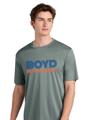 Boyd Blackhawks - Striped - Dri-Fit Short Sleeve
