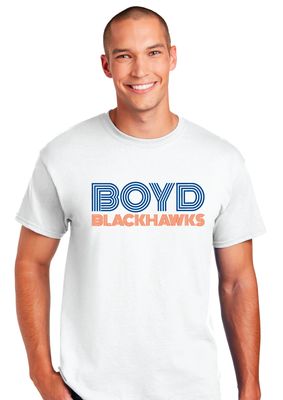 Boyd Blackhawks - Striped - Short Sleeve