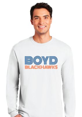 Boyd Blackhawks - Striped - Long Sleeve