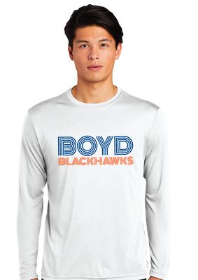 Boyd Blackhawks - Striped - Dri-Fit Long Sleeve