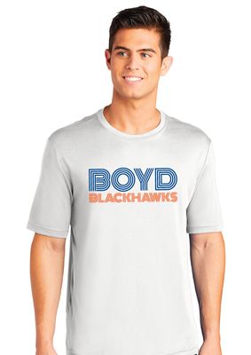 Boyd Blackhawks - Striped - Dri-Fit Short Sleeve