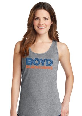 Boyd Blackhawks - Striped - Cotton Tank