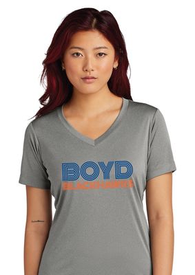Boyd Blackhawks - Striped - Dri-Fit V-Neck