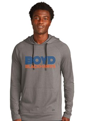 Boyd Blackhawks - Striped - Tri Blend Hoodie