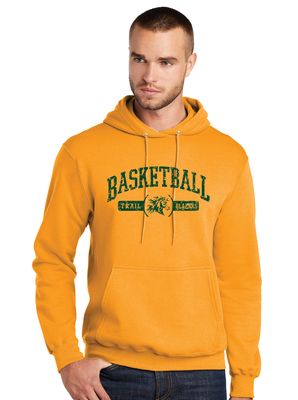 Lebanon Trail Basketball - Distressed Arch - Hoodie