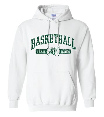 Lebanon Trail Basketball - Distressed Arch - Hoodie