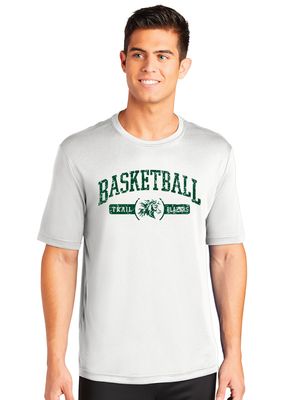 Lebanon Trail Basketball - Distressed Arch - Dri-Fit Short Sleeve