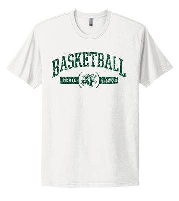 Lebanon Trail Basketball - Distressed Arch - Next Level Short Sleeve