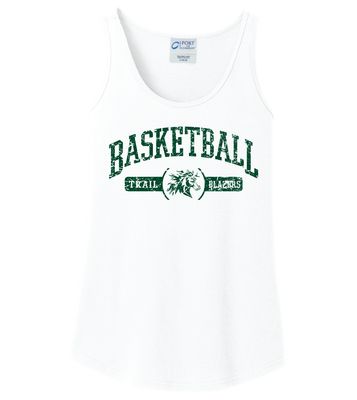 Lebanon Trail Basketball - Distressed Arch - Cotton Tank