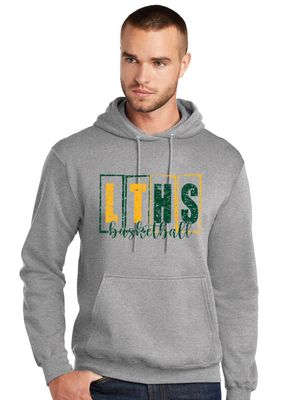 Lebanon Trail Basketball - LT Blocks - Hoodie
