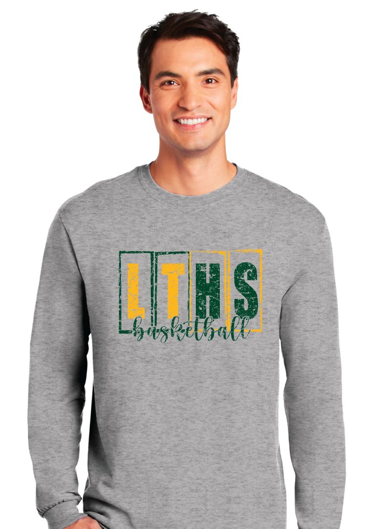 Lebanon Trail Basketball - LT Blocks - Long Sleeve