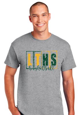 Lebanon Trail Basketball - LT Blocks - Short Sleeve