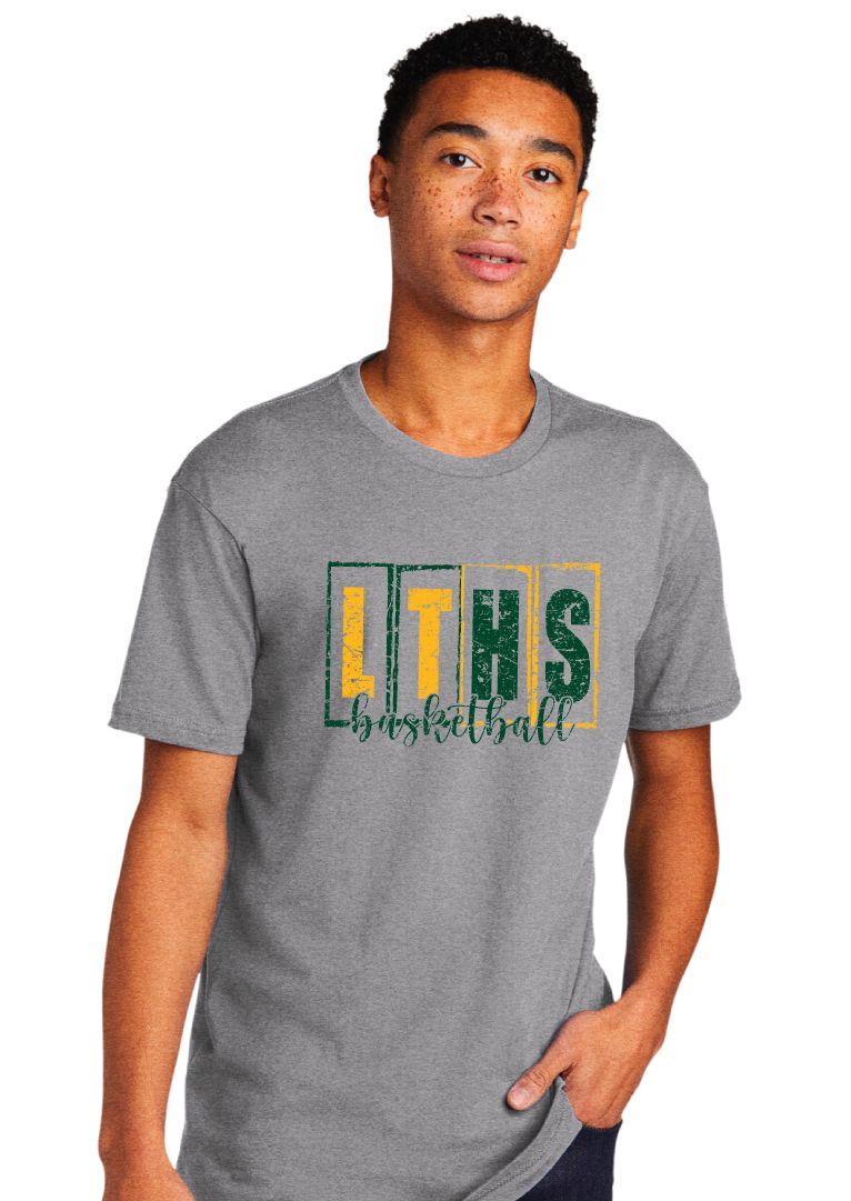 Lebanon Trail Basketball - LT Blocks - Next Level Short Sleeve