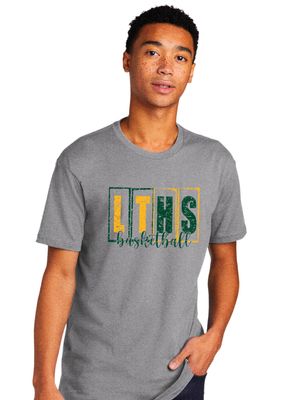 Lebanon Trail Basketball - LT Blocks - Next Level Short Sleeve