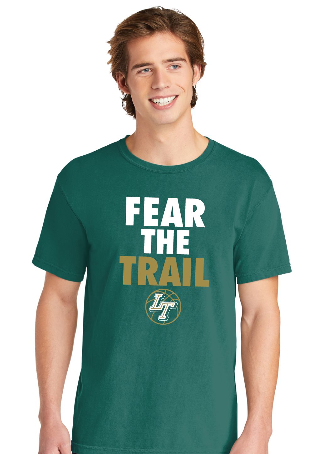 Lebanon Trail Basketball - Fear the Trail - Comfort Colors Short Sleeve