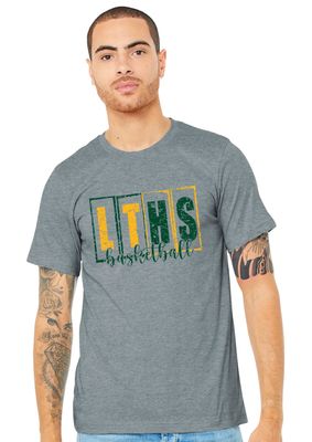 Lebanon Trail Basketball - LT Blocks - Bella+Canvas Short Sleeve