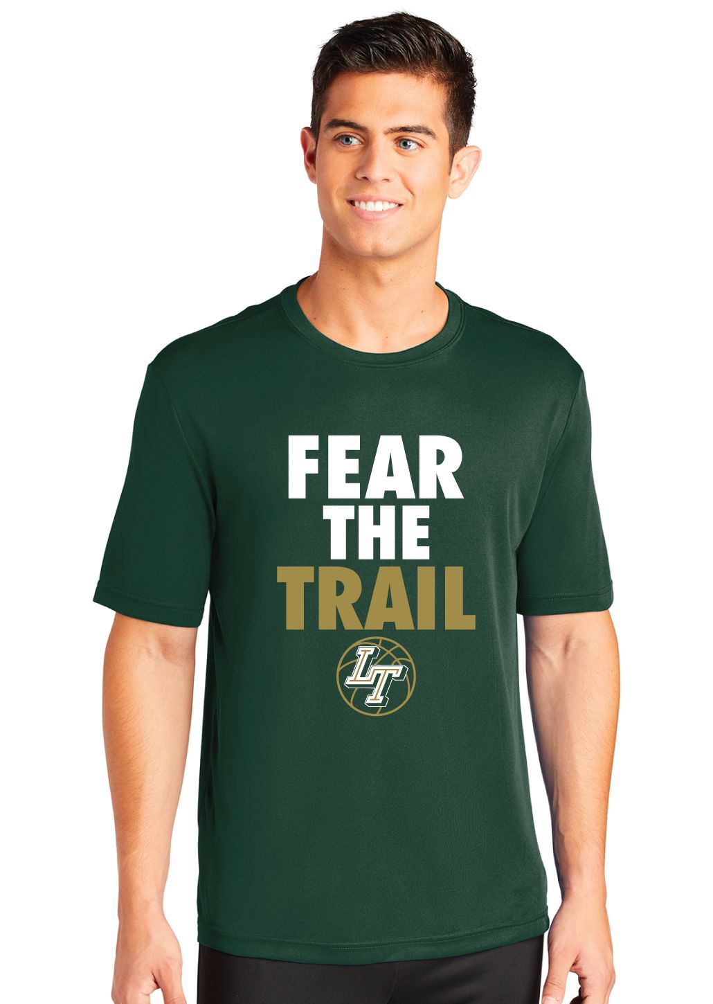 Lebanon Trail Basketball - Fear the Trail - Dri-Fit Short Sleeve