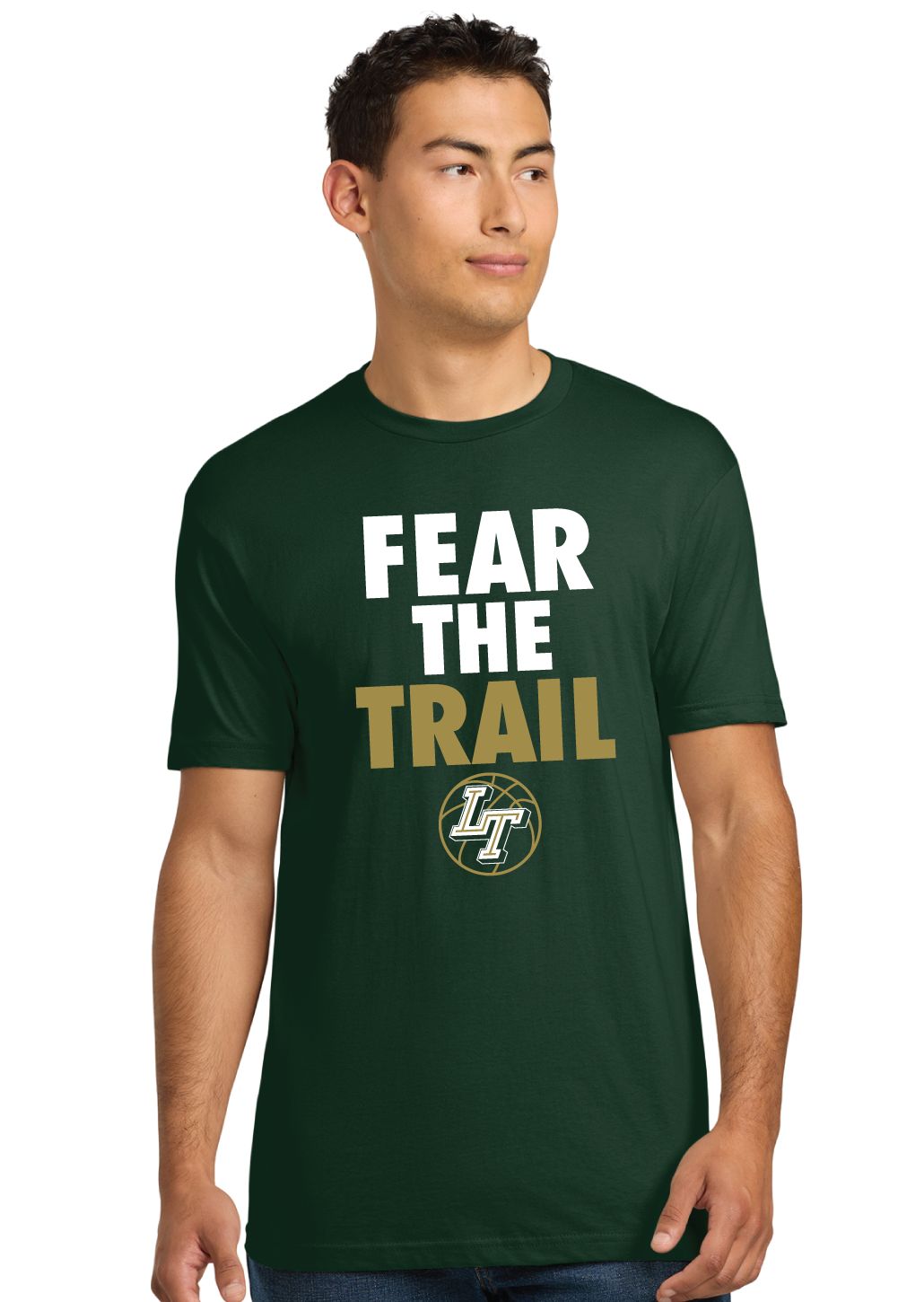Lebanon Trail Basketball - Fear the Trail - Next Level Short Sleeve