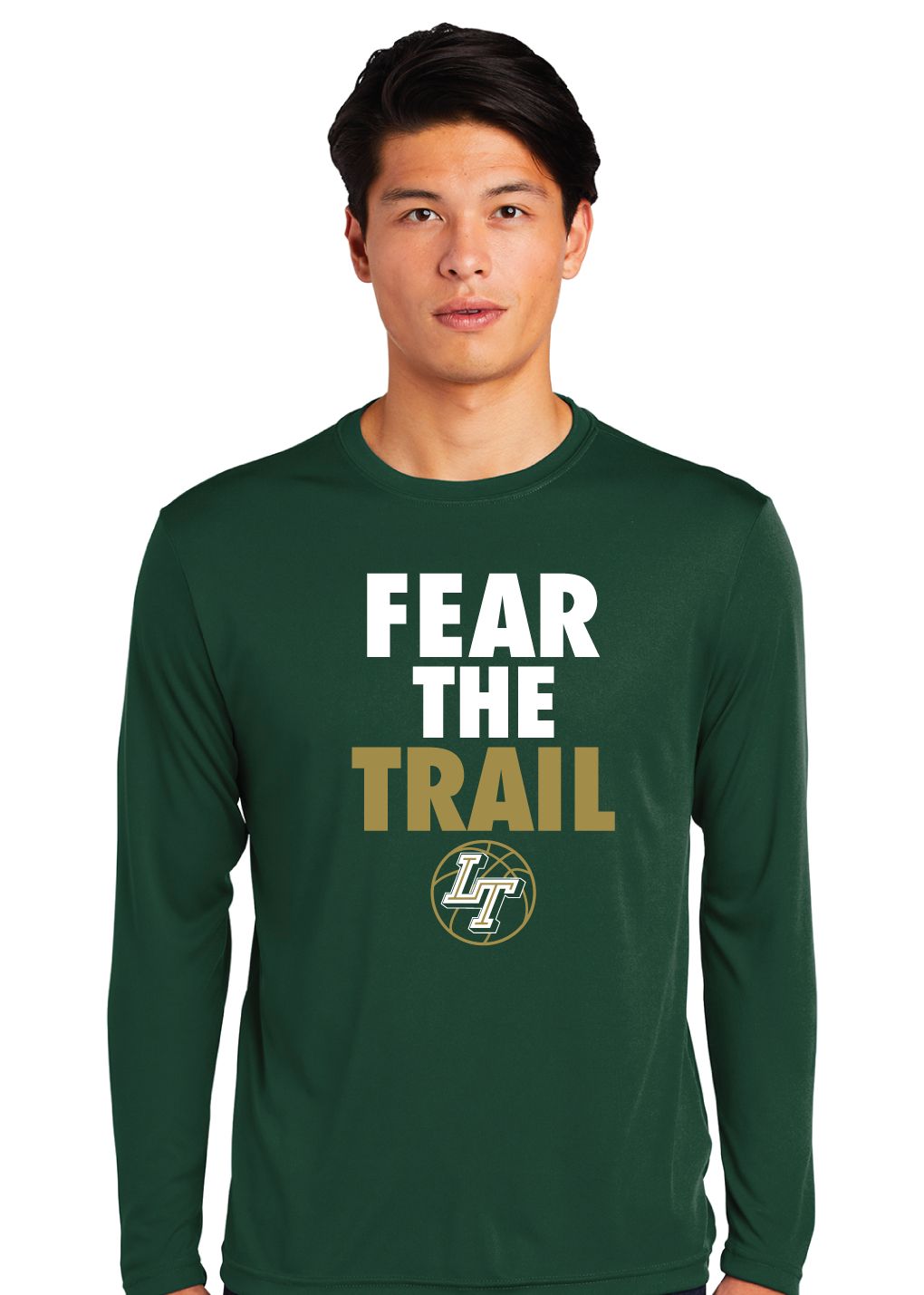 Lebanon Trail Basketball - Fear the Trail - Dri-Fit Long Sleeve