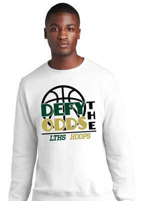 Lebanon Trail Basketball - Defy the Odds - Crew Sweatshirt