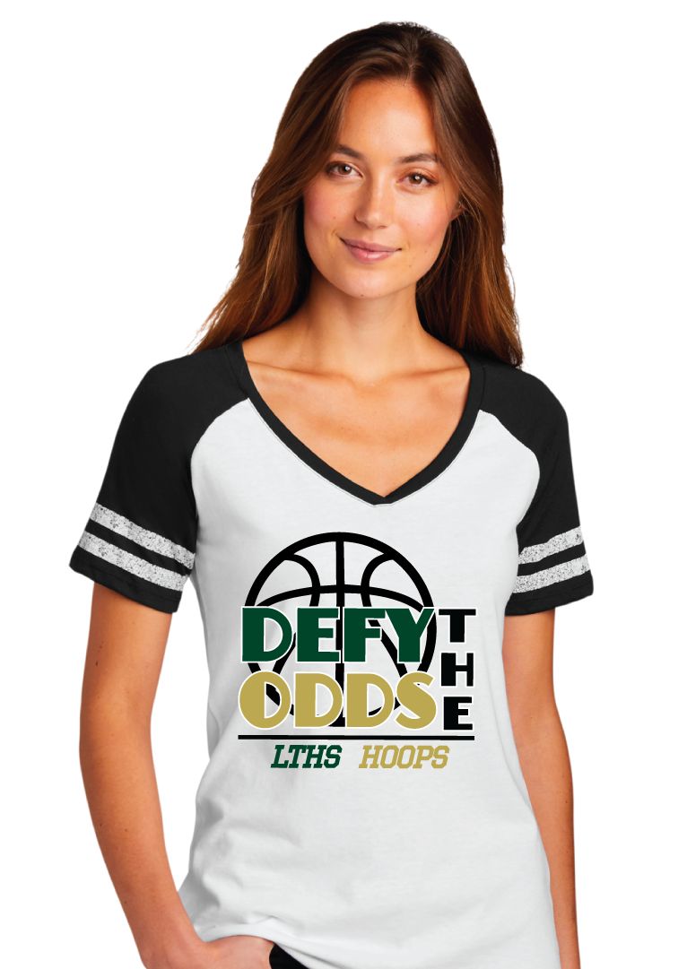 Lebanon Trail Basketball - Defy the Odds - Game V-Neck