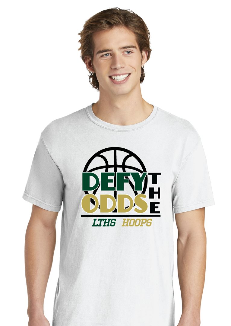 Lebanon Trail Basketball - Defy the Odds - Comfort Colors Short Sleeve