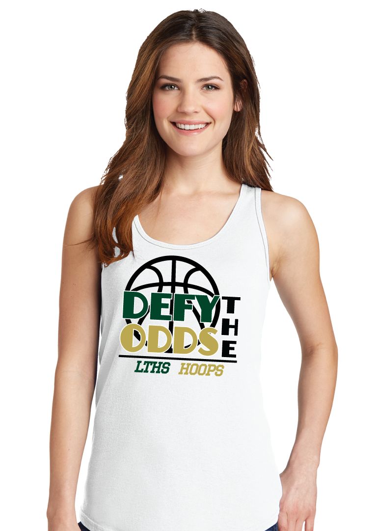 Lebanon Trail Basketball - Defy the Odds - Cotton Tank