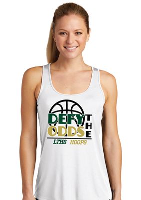 Lebanon Trail Basketball - Defy the Odds - Dri-Fit Racerback Tank