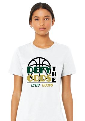 Lebanon Trail Basketball - Defy the Odds - Bella+Canvas Ladies