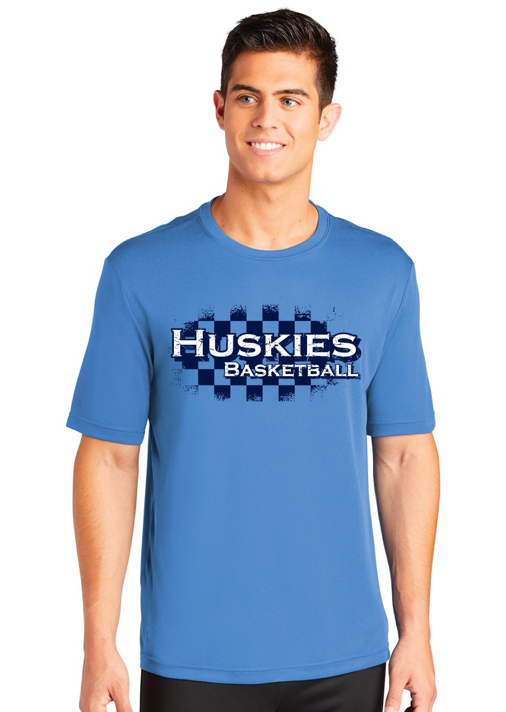 Ereckson Basketball - Checkerboard - Dri-Fit Short Sleeve