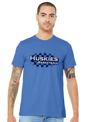 Ereckson Basketball - Checkerboard - Bella+Canvas Short Sleeve