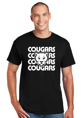Curtis Cougars - Stacked Cougar