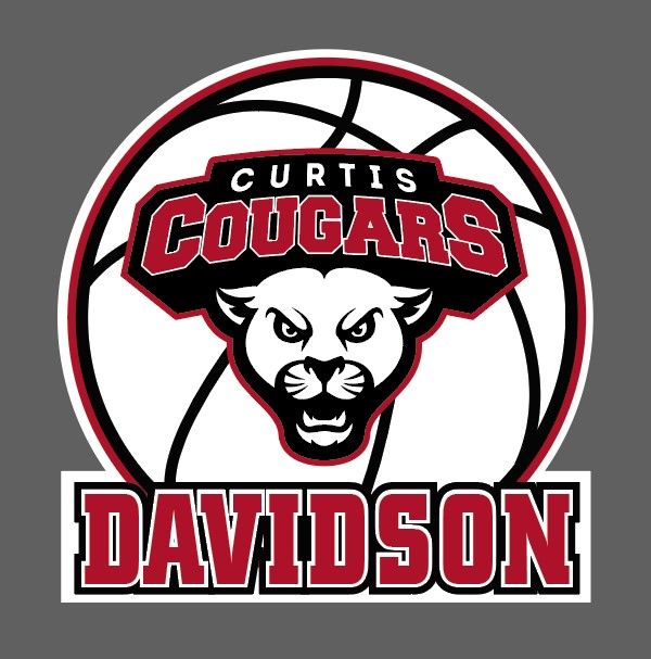 Curtis Cougars - Basketball Yard Sign