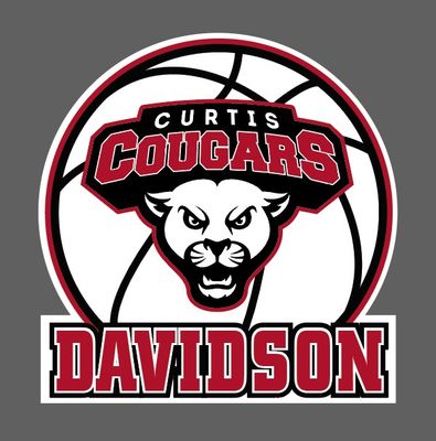 Curtis Cougars - Basketball Yard Sign