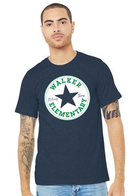 Walker Elementary - Circle - Bella+Canvas Short Sleeve