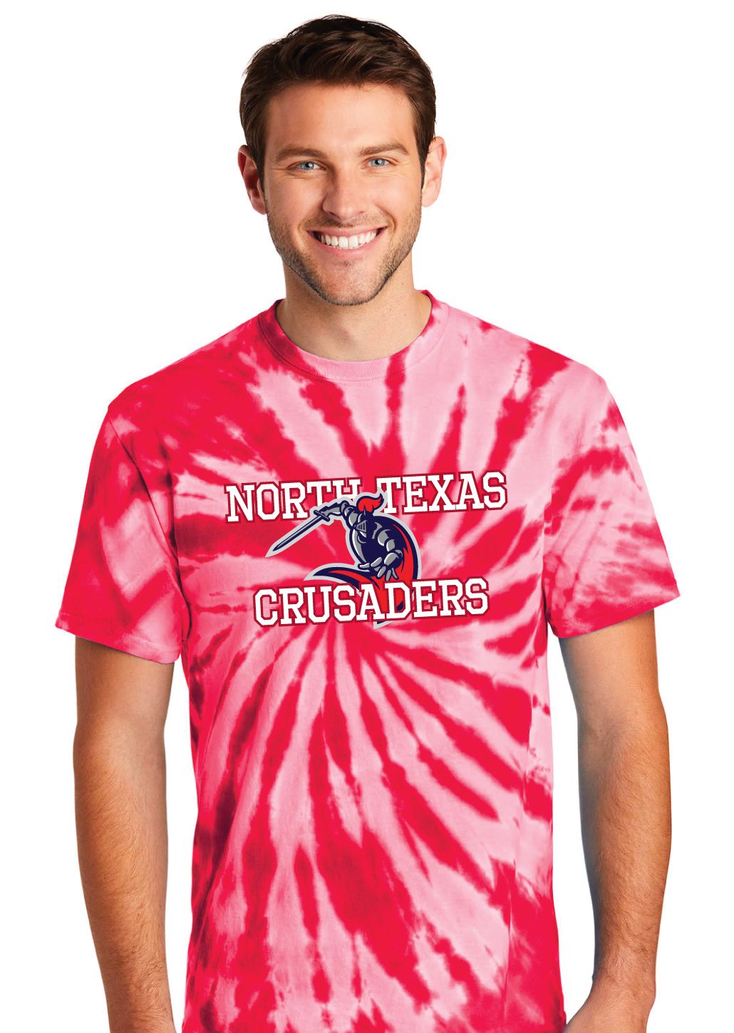 North Texas Crusaders - Tie Dye Short Sleeve