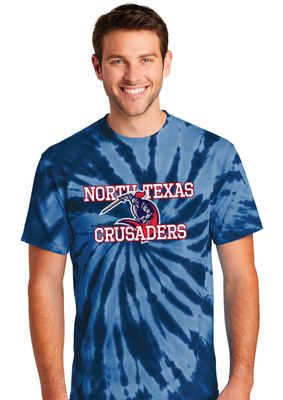 North Texas Crusaders - Tie Dye Short Sleeve