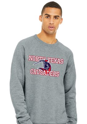 North Texas Crusaders - Bella+Canvas Crew Sweatshirt
