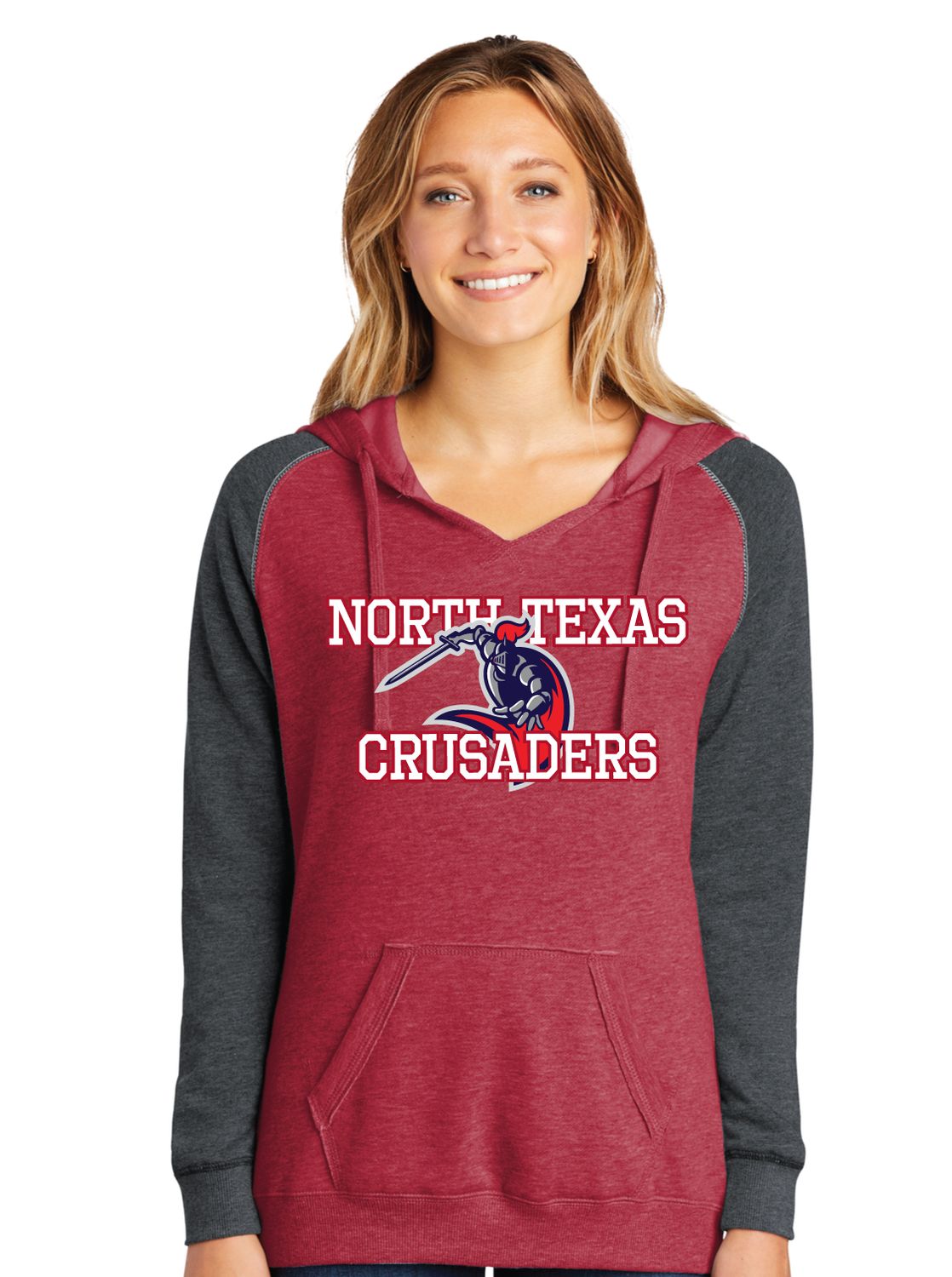 North Texas Crusaders - Lightweight Raglan Hoodie