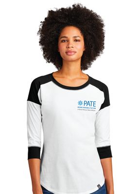 Pate Neuro Rehab - 3/4 Sleeve Baseball Raglan Tee