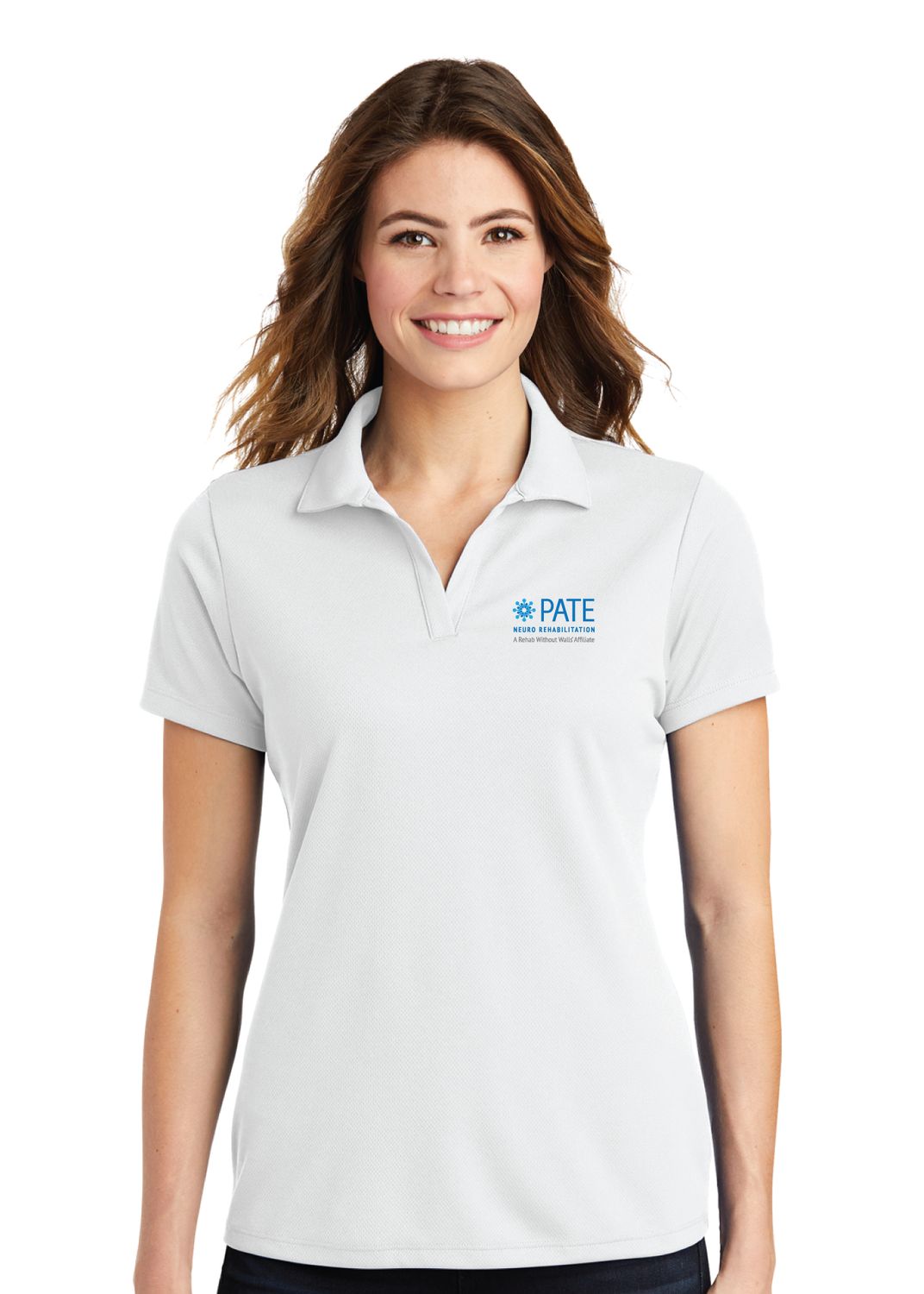 Pate Neuro Rehab - Embroidered Ladies Polo