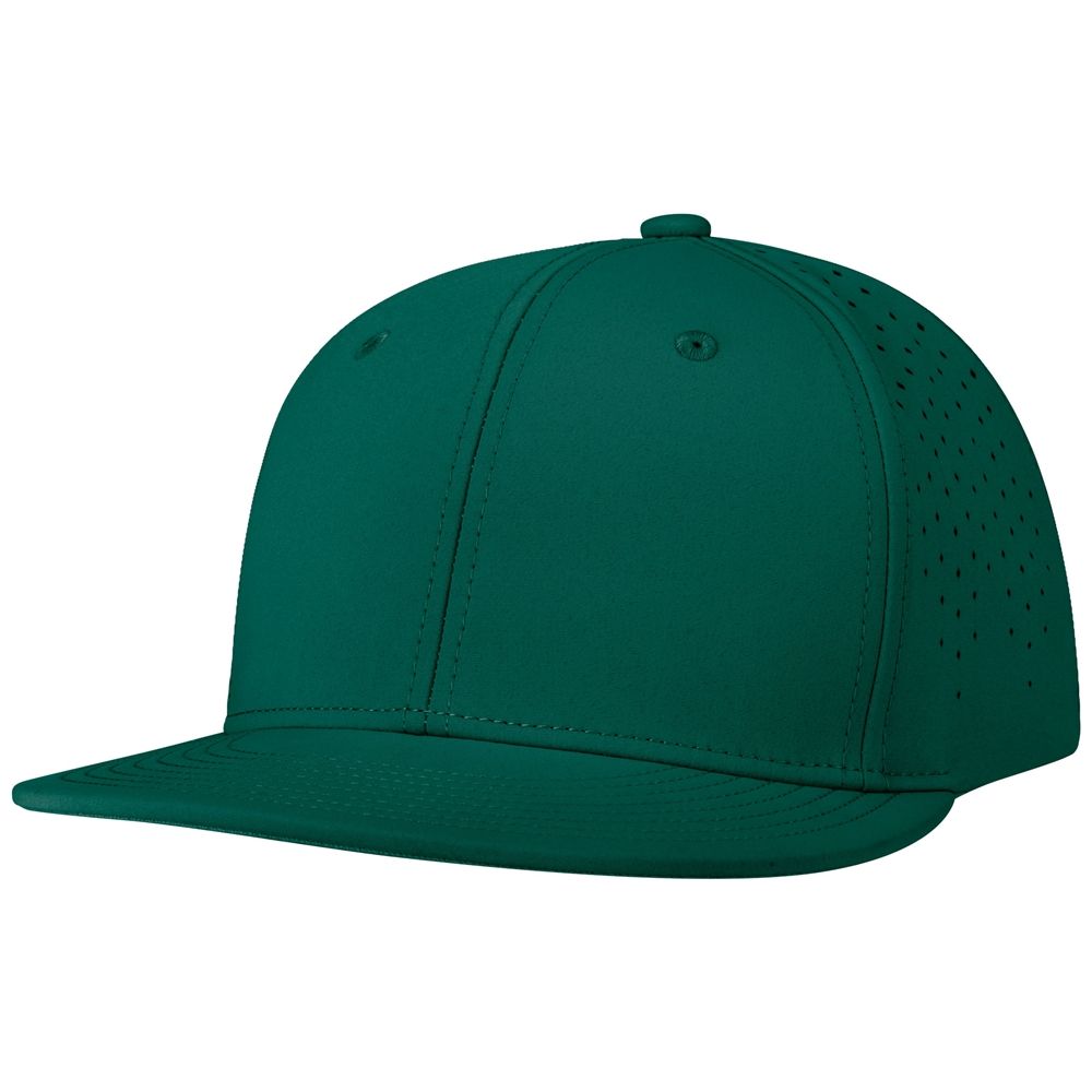 CHAMPRO Ultima Fitted Cap -Forest Green, Black -XS/S