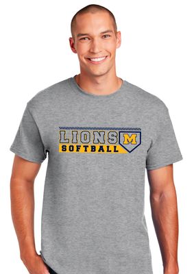 McKinney Softball - Lions Plate - Short Sleeve