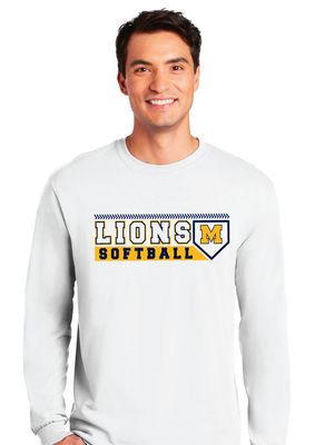 McKinney Softball - Lions Plate - Long Sleeve