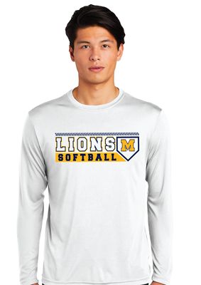 McKinney Softball - Lions Plate - Dri-Fit Long Sleeve