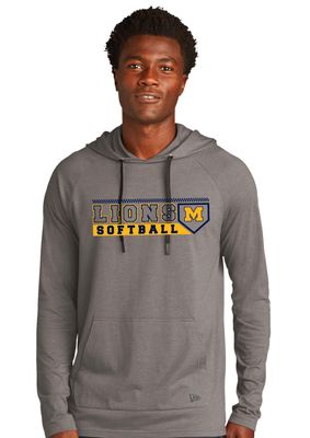 McKinney Softball - Lions Plate - Tri-Blend Hoodie